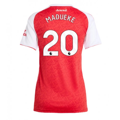 Arsenal Noni Madueke #20 Replika Hjemmebanetrøje Dame 2025-26 Kortærmet Arsenal Noni Madueke #20 Replika Hjemmebanetrøje Dame 2025-26 Kortærmet